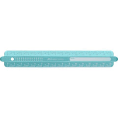 REGLA FABER CASTELL SPARKLE 15 CM COLORES SURTIDOS | 6 UNIDADES | (FABER CASTELL)