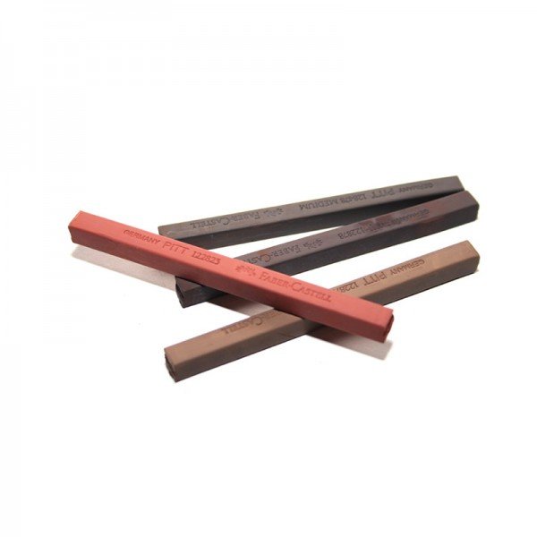 TIZAS FABER PITT 2861N SANGUINA | 12 UNIDADES | (FABER CASTELL)
