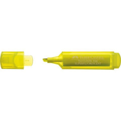 Marcador Faber Castell Textliner 1546 Amarillo Fluor | Faber Castell | Pack 10 Unidades