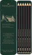LAPIZ FABER CASTELL PITT GRAPHITE MATT 6 GRADUACIONES (1X2B, | 1 UNIDADES | (FABER CASTELL)