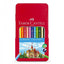 LAPIZ ECO HEXAGONAL 12 COLORES SURTIDOS | 1 UNIDADES | (FABER CASTELL)