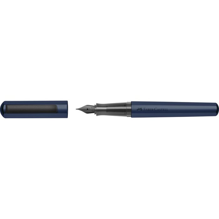 PLUMA ESTILOGRAFICA FABER CASTELL HEXO AZUL F | 1 UNIDADES | (FABER CASTELL)