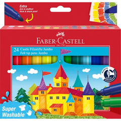 Rotulador Faber Castel Jumbo 24 Colores Surtidos | Faber Castell | Pack 1 Unidades