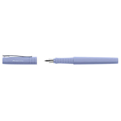 PLUMA ESTILOGRAFICA FABER POLY PEN IRIS PALIDO F | 1 UNIDADES | (FABER CASTELL)