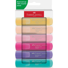 Marcador Faber Castell Textliner 46 6 Colores Pastel Surtid | Faber Castell | Pack 1 Unidades