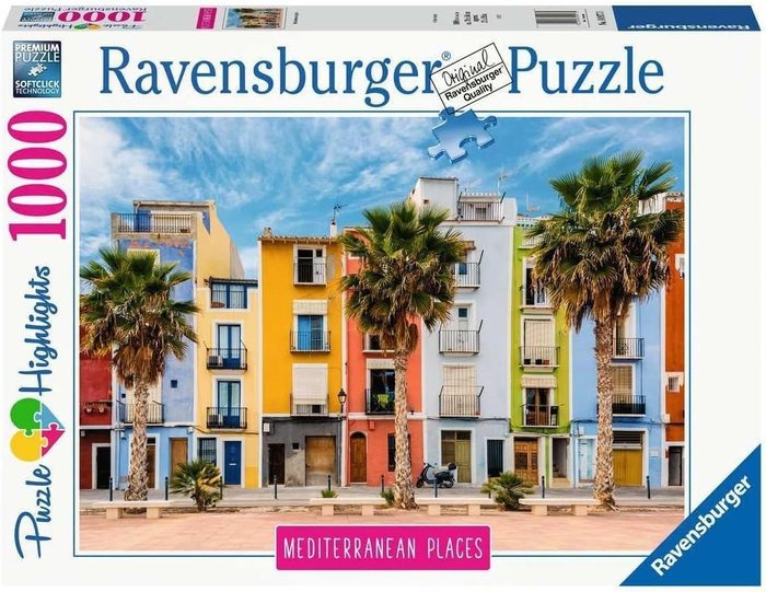 PUZZLE 1000 PIEZAS MEDITERRANEAN SPAIN | RAVENSBURGER PUZZLES | 1 UNIDAD | 4005555000273
