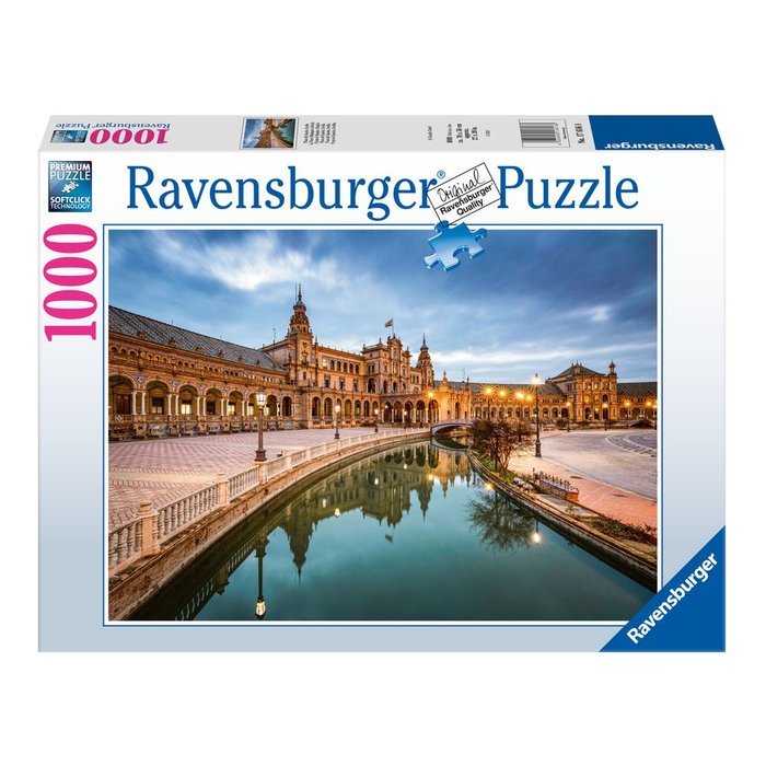 PUZZLE 1000 PIEZAS PLAZA DE ESPAÑA SEVILLA | RAVENSBURGER PUZZLES | 1 UNIDAD | 4005555012368