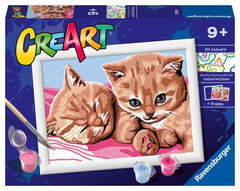 PINTAR CON NUMEROS CREART SERIE E CLASSIC - GATITOS AMIGOS | RAVENSBURGER GAMES | 1 UNIDAD | 4005556235629