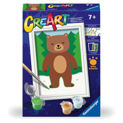 PINTAR POR NUMEROS CREART SERIE F AMIGO OSO | RAVENSBURGER GAMES | 1 UNIDAD | 4005556239689