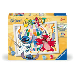 PINTAR POR NUMEROS CREART SERIE D STITCH & LEROY | RAVENSBURGER GAMES | 1 UNIDAD | 4005556259885