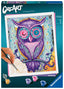 CREART ADULTO PINTAR CON NUMEROS EL SUEÑO DEL BUHO | RAVENSBURGER GAMES | 1 UNIDAD | 4005556289905