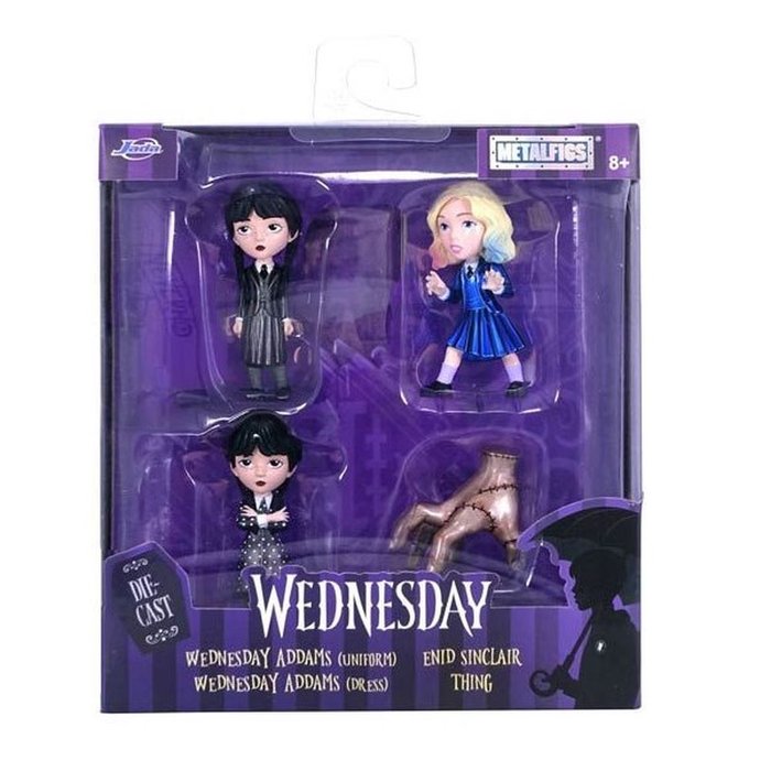 SET DE 4 FIGURAS METAL MIERCOLES 7 CM | JADA | 1 UNIDAD | 4006333089909