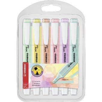 Marcador Stabilo Swing Cool Pastel 6 Colores | Stabilo | Pack 1 Unidades