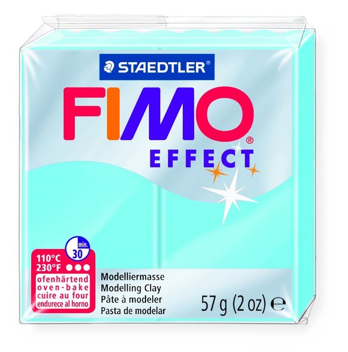 PASTILLA 57GRS FIMO EFFECT AGUA PASTEL | 6 UNIDADES | (FIMO)