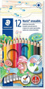 Lápices de colores borrables Noris STAEDTLER para dibujo y escritura