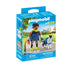 Corredor con Border Collie Playmobil Juguete de 12 cm