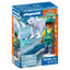 Juego educativo Zoo oso polar y cuidador Playmobil