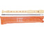 Flauta Hohner Naranja 9516
