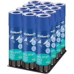 Pegamento en barra Pelifix 40g pack 12 unidades, ideal para papel y manualidades