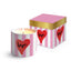 VELA PORCELANA FINA CORAZON LOVE + CAJA REGALO | PPD | 1 UNIDAD | 4021766309486