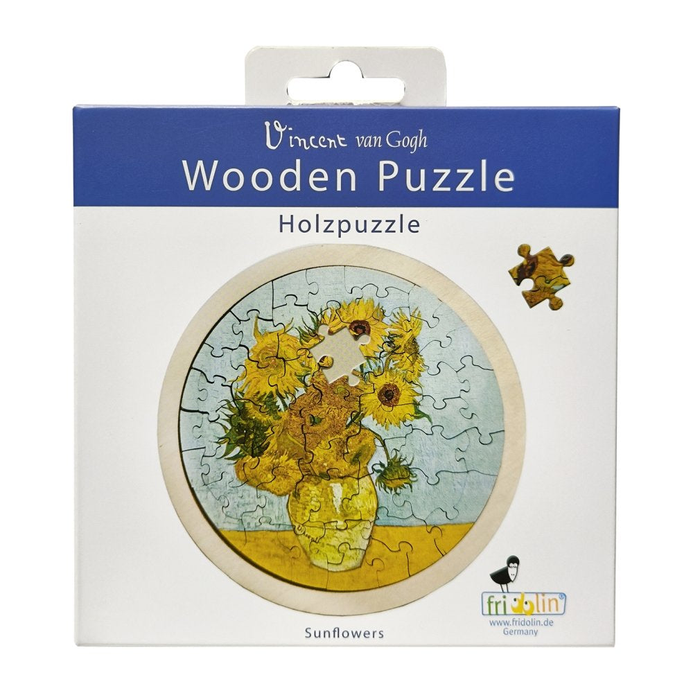 ROMPECABEZAS MADERA VAN GOGH GIRASOLES 48P | FRIDOLIN ARTE | 1 UNIDAD | 4031172111825