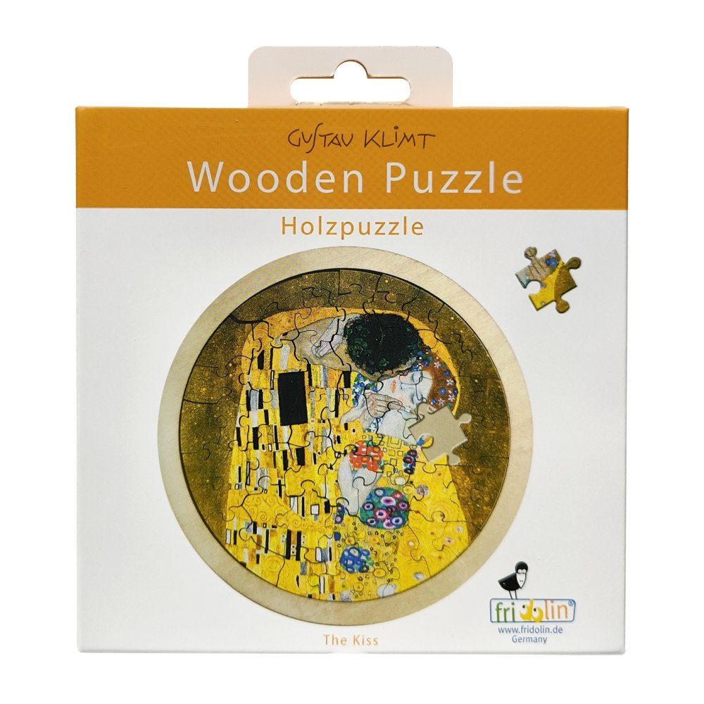 ROMPECABEZAS MADERA KLIMT EL BESO 48P | FRIDOLIN ARTE | 1 UNIDAD | 4031172111832