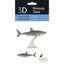 Maqueta Carton 3D Tiburón Fridolin Maquetas