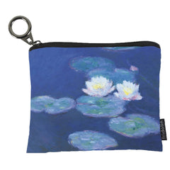 MINI MONEDERO CON CREMALLERA MONET NENUFARES | FRIDOLIN ARTE | 1 UNIDAD | 4031172192411