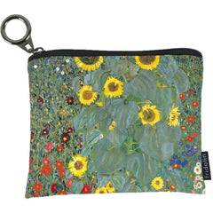 MINI MONEDERO CON CREMALLERA KLIMT JARDIN DE LA GRANJA | FRIDOLIN ARTE | 1 UNIDAD | 4031172192473