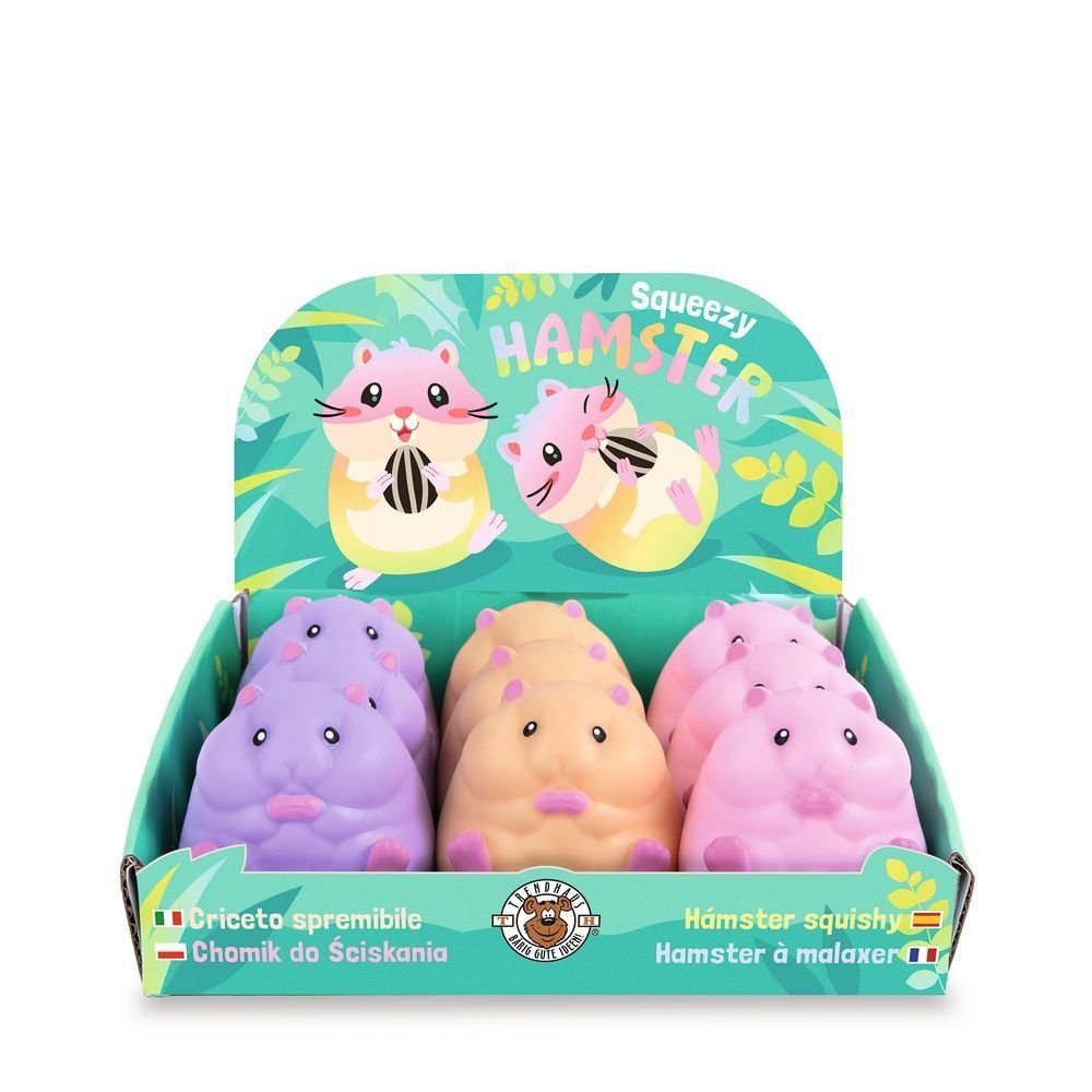 HAMSTER EXPRIMIBLE 3 MODELOS SURTIDOS | TRENDHAUS | ENVASE 9 UDS. UNIDAD | 4032722057341