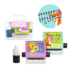 SET SELLOS RODANTES MATEMATICOS 2 PZAS 3 MODELOS SURTIDOS | TRENDHAUS | ENVASE 12 UDS. UNIDAD | 4032722057815