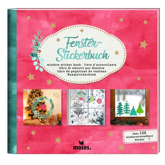 LIBRO DE PEGATINAS DE VENTANA MOTIVOS NAVIDAD | MOSES | 1 UNIDAD | 4033477167811