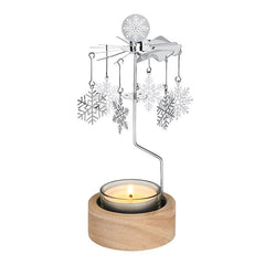 PORTAVELA CARRUSEL SNOWFLAKE NAVIDAD | MOSES | 1 UNIDAD | 4033477168504