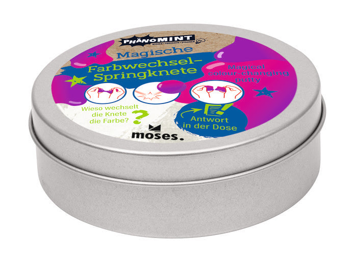 PLASTILINA CAMBIA DE COLOR SURTIDA | 1 UNIDADES | (MOSES)