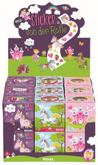 PEGATINAS PRINCESA CABALLO, UNICORNIO O PRINCESAS SURTIDAS | MOSES | 1 UNIDAD | 4033477307873