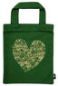 BOLSA DE TELA DE LIBROS CORAZON DE BUHO | MOSES