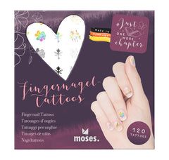 TATUAJES PARA UÑAS AMANTES LECTURA | MOSES | 1 UNIDAD | 4033477835215