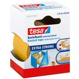 CINTA ADHESIVA DOBLE CARA 2,75X38MM TRANSPARENTE | 6 UNIDADES | (TESA TAPE, S,A,)