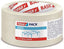 Pack 6 rollos cinta adhesiva para embalaje transparente pp 66mx50mm