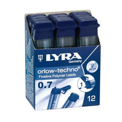 MINAS LYRA HB 07MM ORLOW TECHNO TUBO 12 UD | 12 UNIDADES | (LYRA)