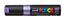 Rotulador Posca Pc-8K Violeta Metalico | Posca | Pack 6 Unidades