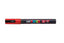 Rotulador Uni Posca Pc-3M Rojo | Posca | Pack 6 Unidades