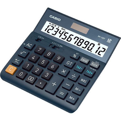 CALCULADORA CASIO DE SOBREMESA 12 DIGITOS DH-12ET | 1 UNIDADES | (CASIO)