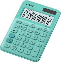CALCULADORA CASIO SOBREMESA MS20UCGN VERDE EN CAJA | 1 UNIDADES | (CASIO)