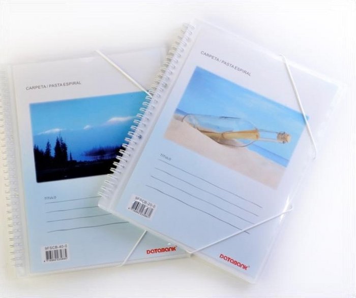 CARPETA 40 FUNDAS ESPIRAL DATABANK TRANSPARENTE | 1 UNIDADES | (STAEDTLER)