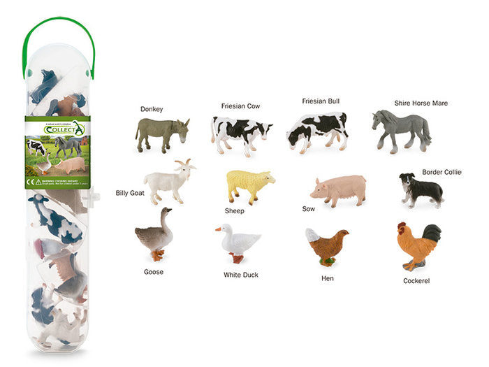 BOX DE ANIMALES DE LA GRANJA MINIS | DEQUBE | 1 UNIDAD | 4892900011103