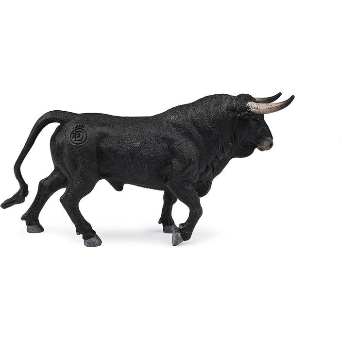 FIGURA TORO BRAVO NEGRO ZAINO TROTANDO | DEQUBE | 1 UNIDAD | 4892900100012