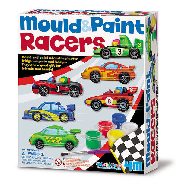 JUEGO 4M MOULD AND PAINT RACER | 4M | 1 UNIDAD | 4893156035448