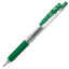 BOLIGRAFO ZEBRA SARASA GEL CLIP 0,5 VERDE | 12 UNIDADES | (ZEBRA PEN)