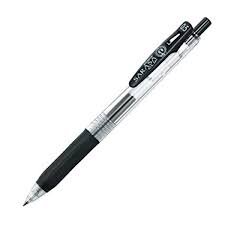 BOLIGRAFO ZEBRA SARASA CLIP GEL 0,5MM AZUL NEGRO | 12 UNIDADES | (ZEBRA PEN)